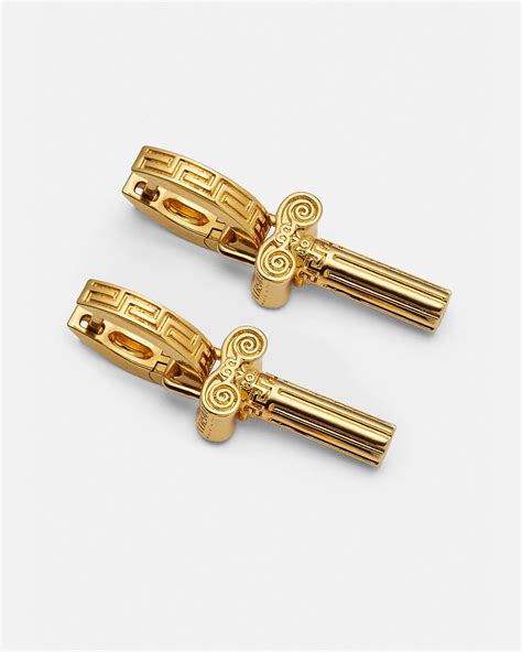 versace sash earrings|versace earrings farfetch.